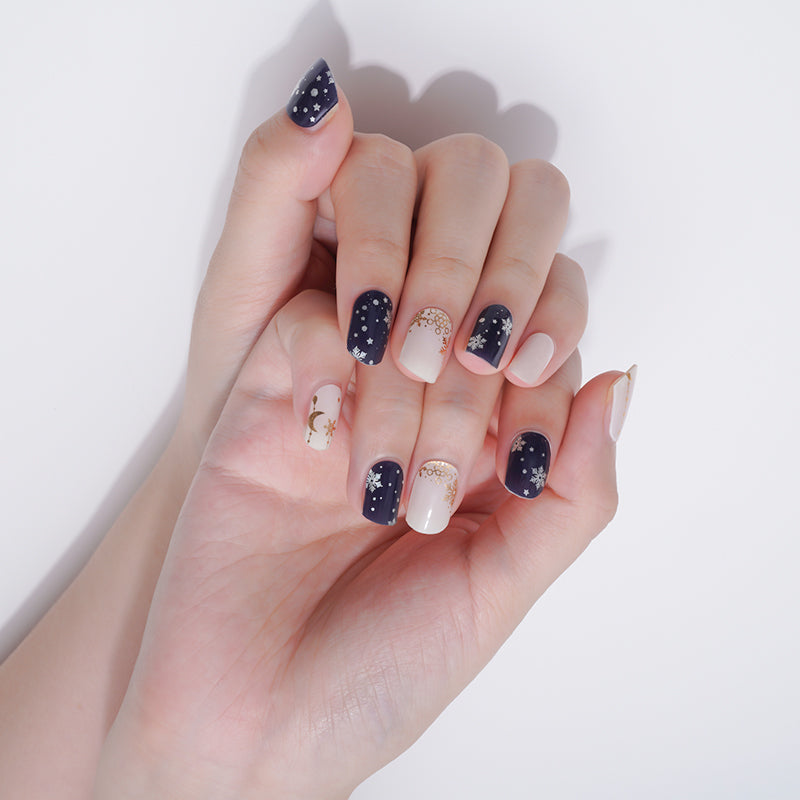 Arctic Luxe Semi Cured Gel Nail Strips - NG200042